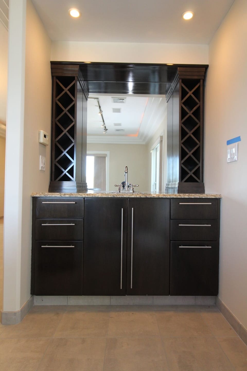 One of 3 wet bars in the home