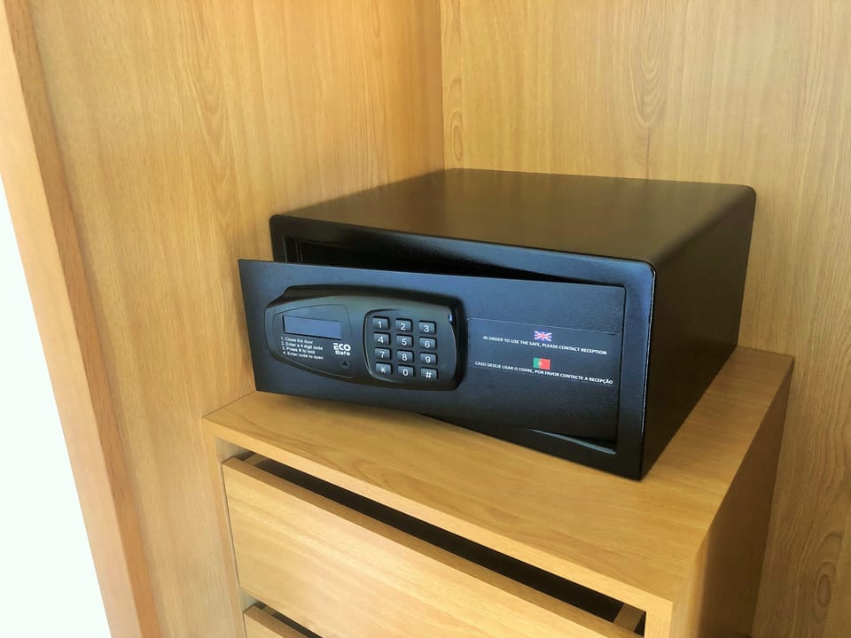 Safe in wardrobe (free to use)