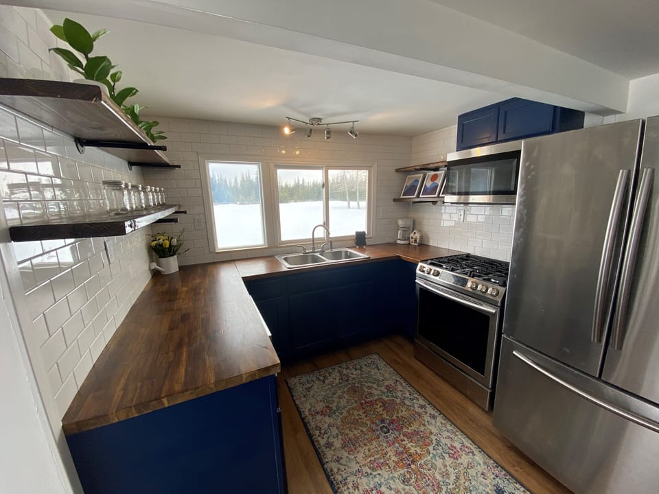 Fully equipped kitchen