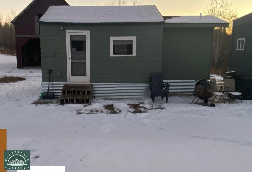 Green Cottage got a paint job and some skirting Oct 2022. Formally "Yellow Tiny"