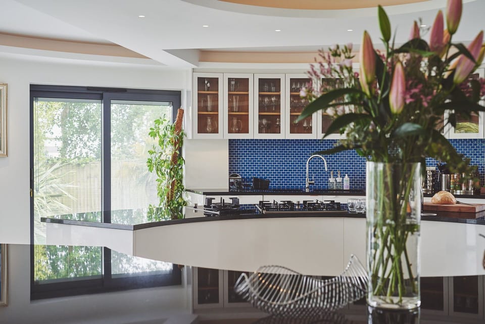 The kitchen at The Crewhouse, Hampshire