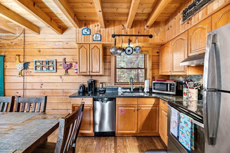 Fully Stocked Kitchen