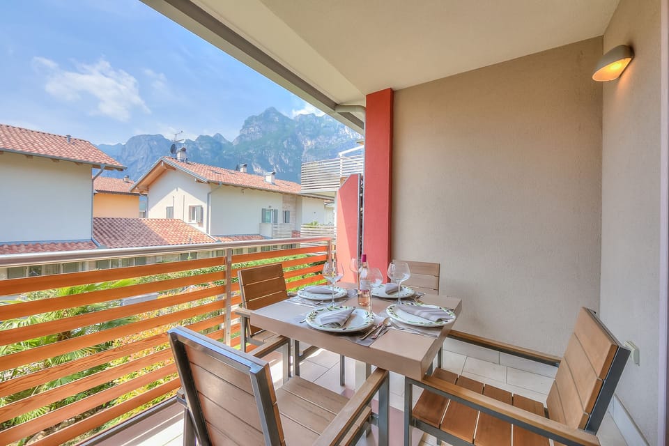 The balcony for moments of relaxation
