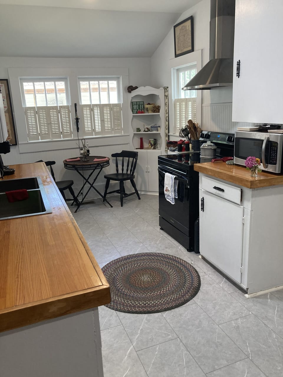 Eat in kitchen.  