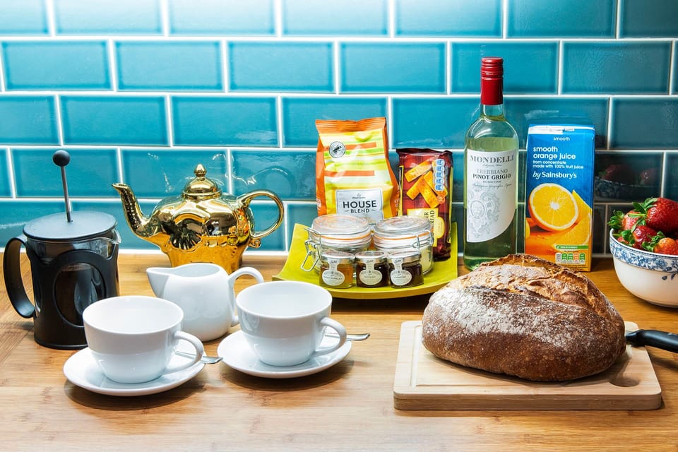 Start your day in London in the comfort of home.