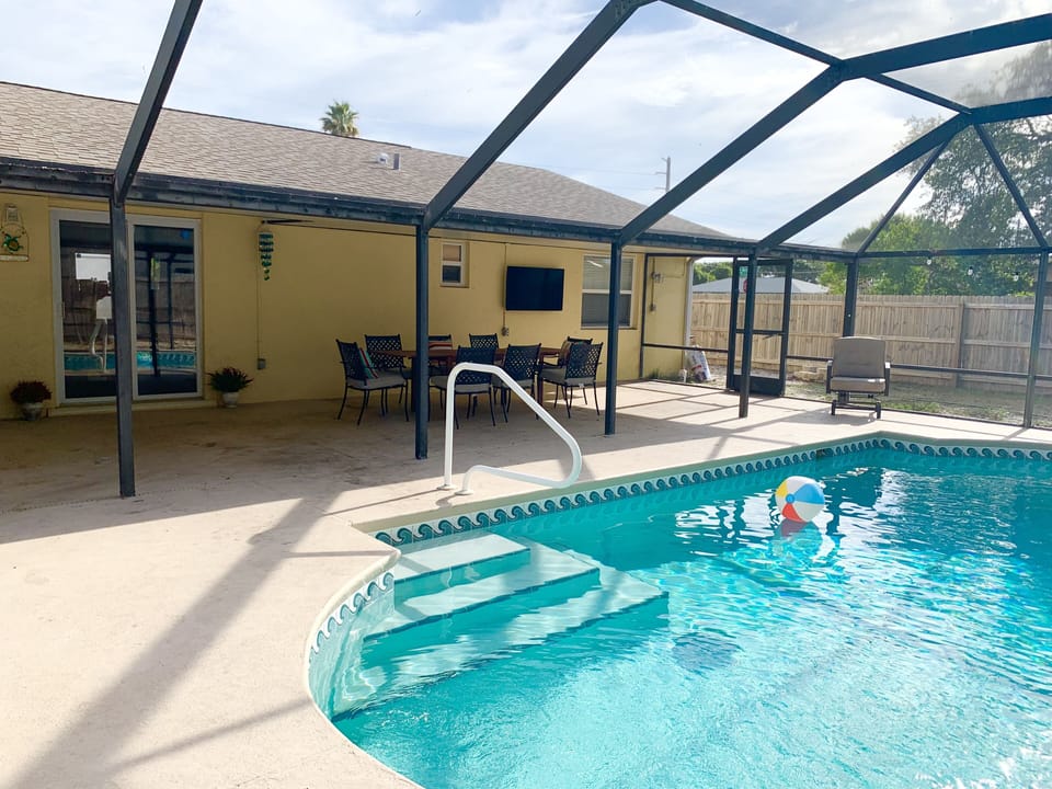Pool and patio