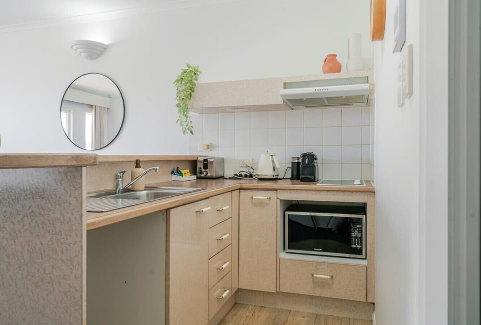 Modern, fully equipped kitchen perfect for home-style cooking