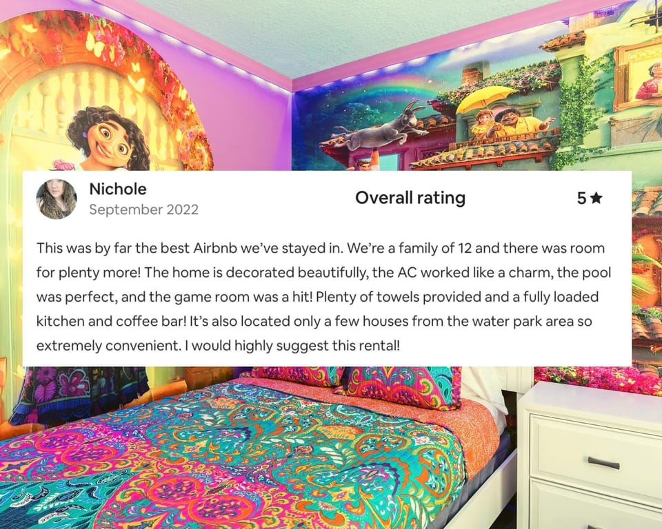 Five Star review Villa Ichabod