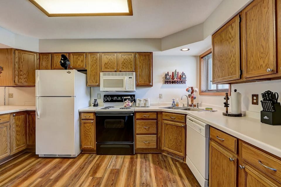 The kitchen is equipped with everything needed for your family