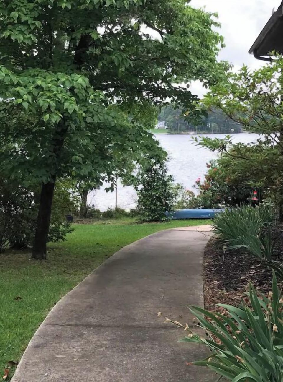 Walkway to your private suite and patio