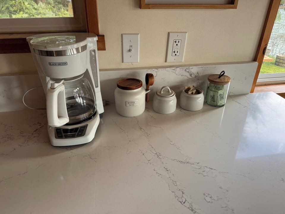 Complimentary coffee and tea