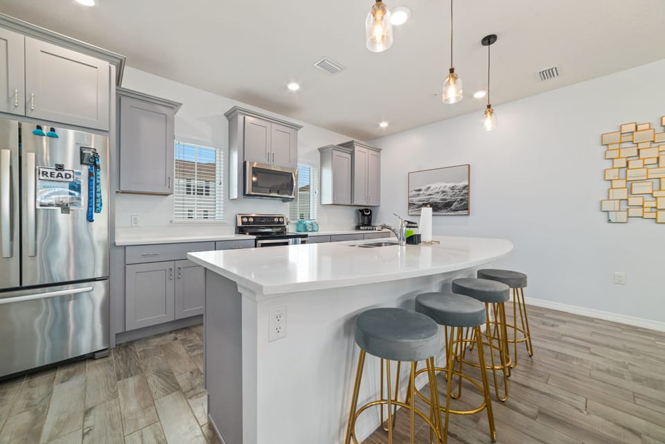 Large kitchen for making any meal.  
