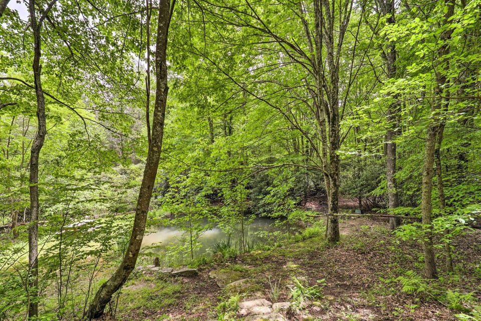 Property Grounds | On-Site Pond