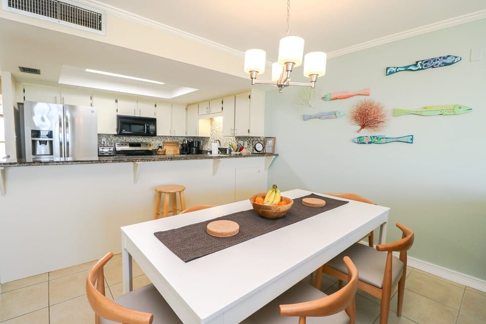 St. Augustine Ocean Front Rentals Dining Room