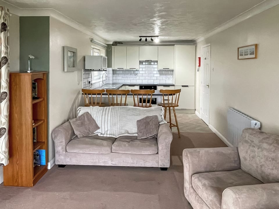 Open plan living space | Apartment 1 Waters Edge, Newquay