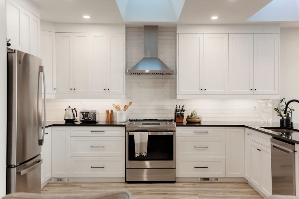 Stainless steel appliances 