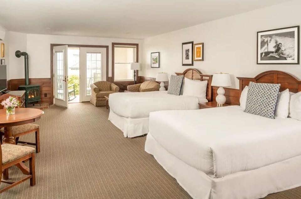 Relax in our lovely Lodge Room.