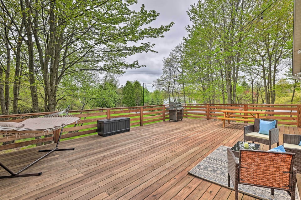 Back Deck | 900 Sq Ft | Gas Grill