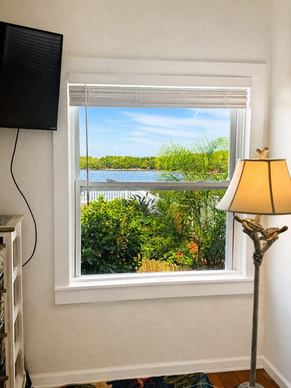 View of the Halifax River from the primary bedroom.