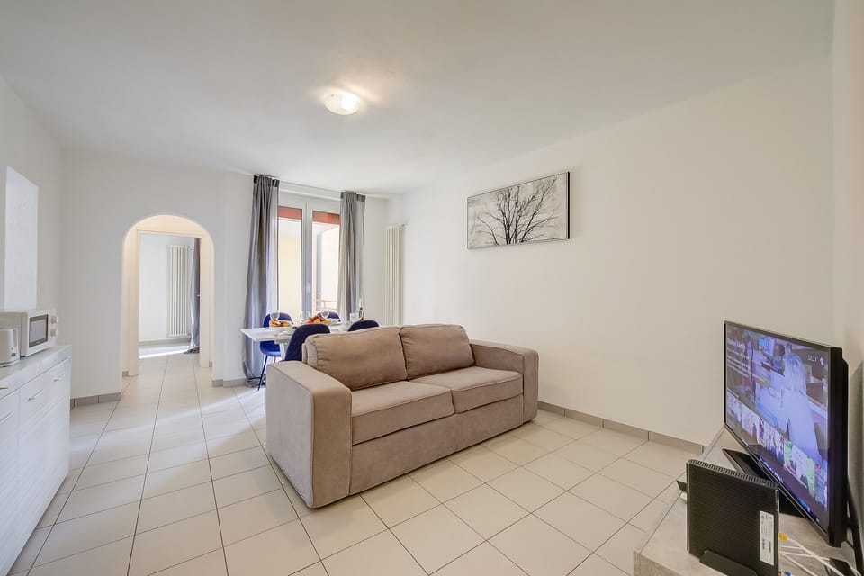 Living room with sofabed