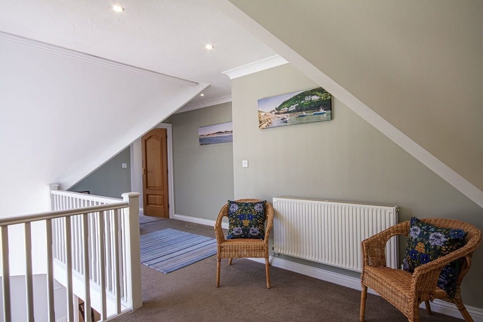 Light and spacious hallways