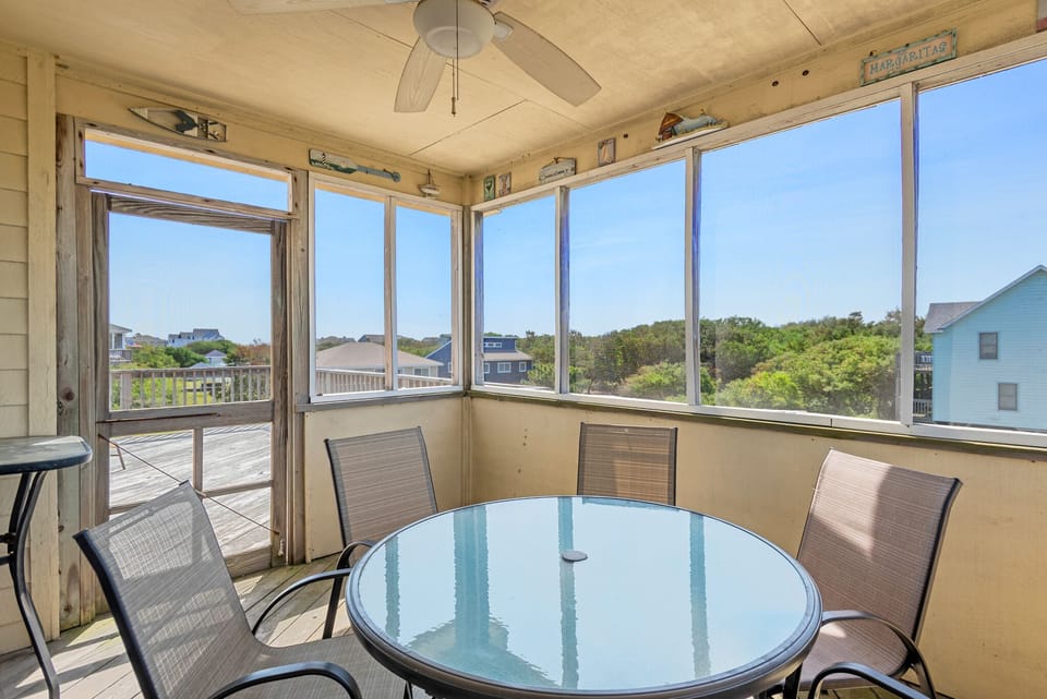 OSJ16: Beach Happy | Top Level Screened Porch