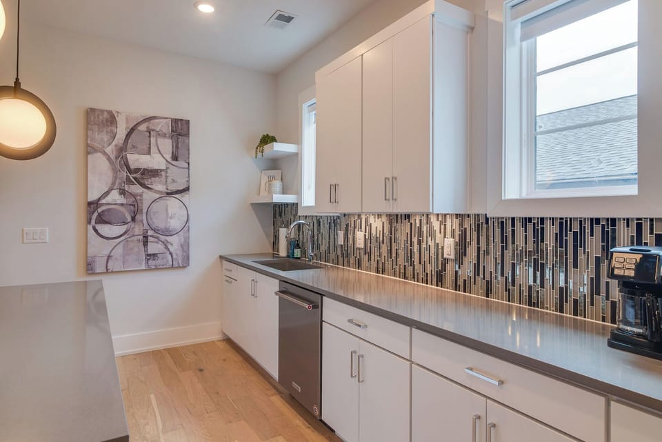 Enjoy ample counter space, perfect for prepping, cooking, and gathering.