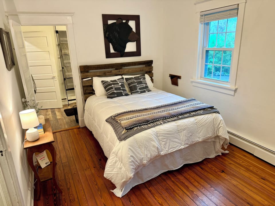 Bedrooms are fresh, clean, and comfortable and with new bedding and old charm.