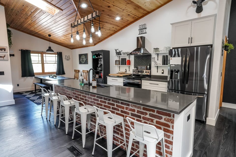 KITCHEN AND EATING AREA MAIN HOUSE