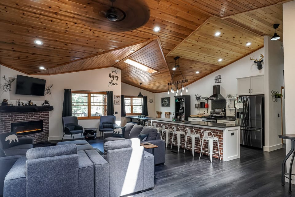 LIVING AND KITCHEN AREA MAIN HOUSE