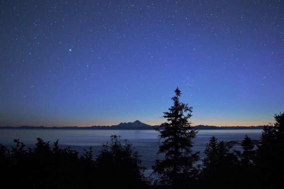 When the sun finally sets, the stars are spectacular!