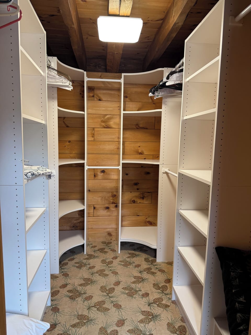 Master bedroom closet