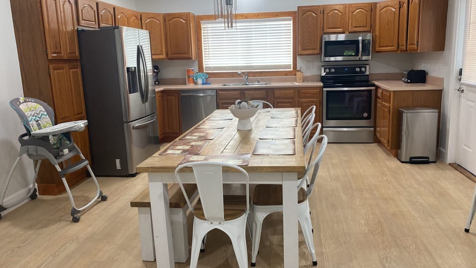 Kitchen with all new appliances
