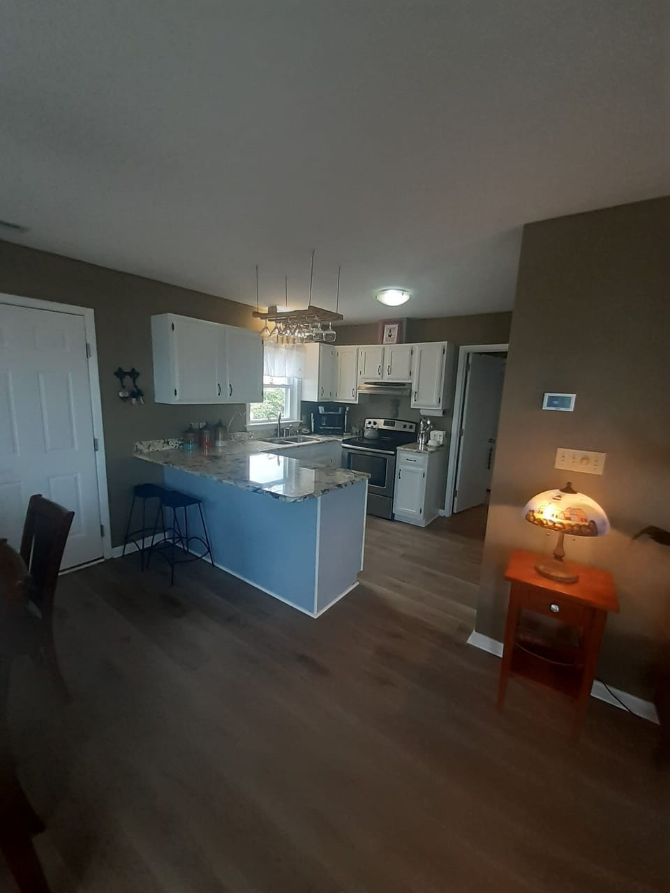 1st Floor Kitchen: New Flooring in 2022, Granite & Stainless-Steel Appliances.