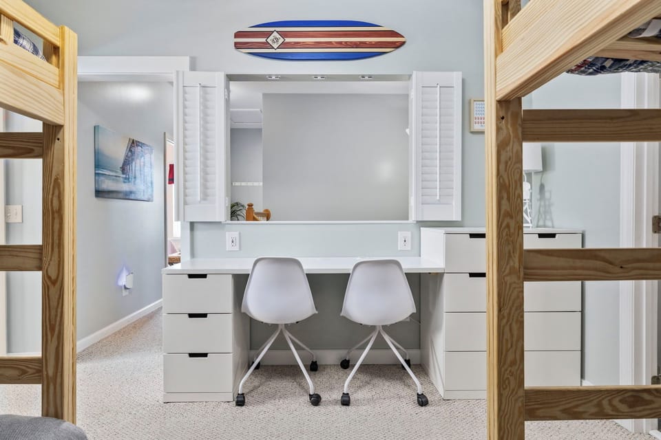 Desk area