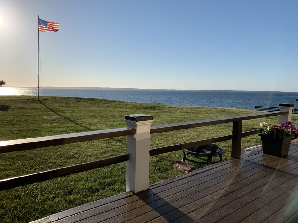 View from Guest House Deck