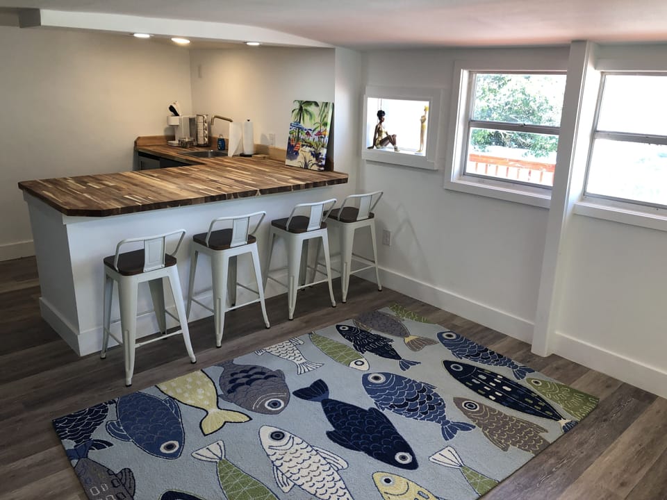 The Attic Lounge with kitchenette