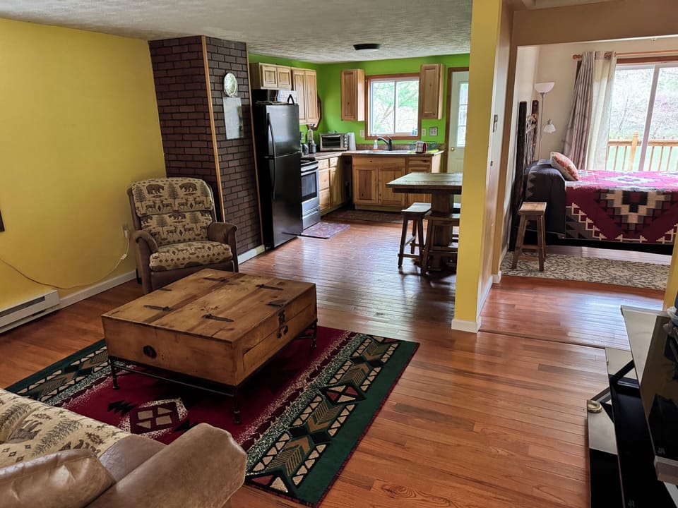 Just overview of the bedroom entry from the living room area. 