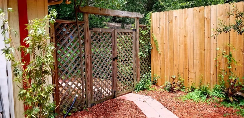 gate to your private courtyard