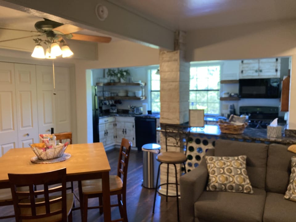 Common area ready for guests.