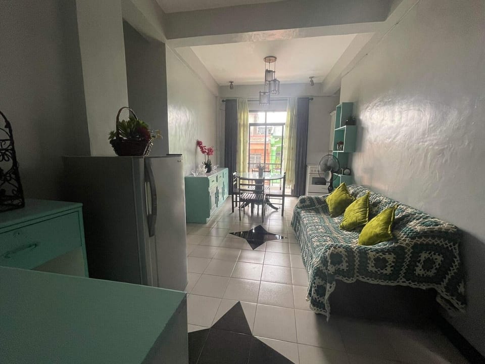 Combined living room, kitchen 