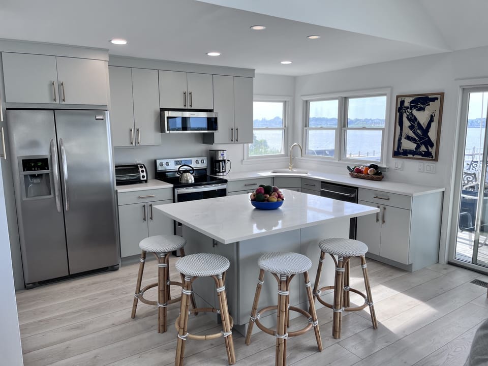 Renovated kitchen 