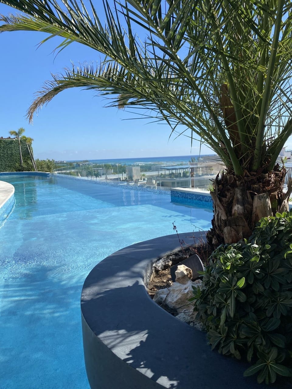 The Shore's infinity pool.