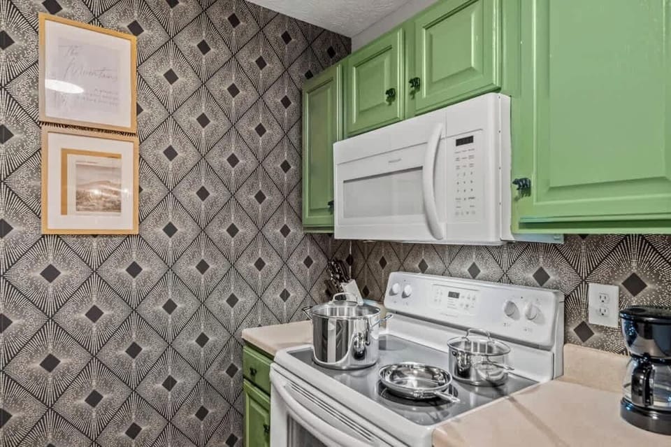 Whether you're making a quick breakfast or a gourmet dinner, this kitchen is perfect for all your culinary adventures!