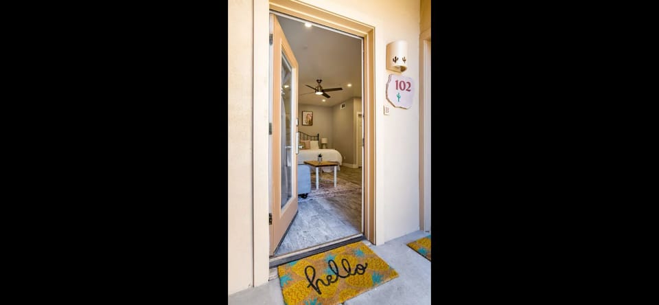 Entrance to the studio