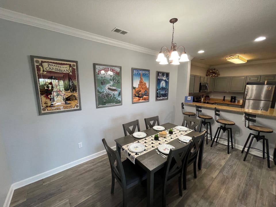 Dining Area and Kitchen