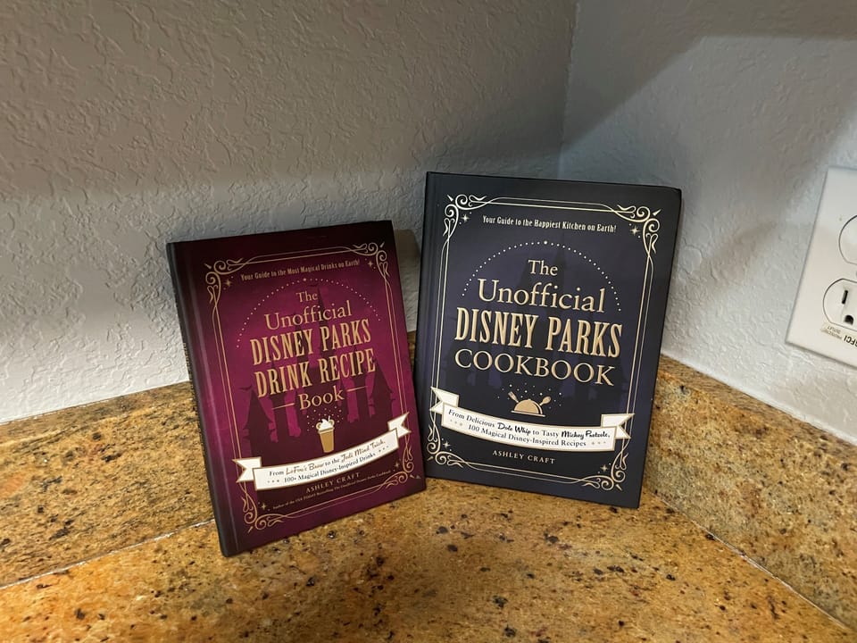 Cookbooks for Disney Foods and Drinks!
