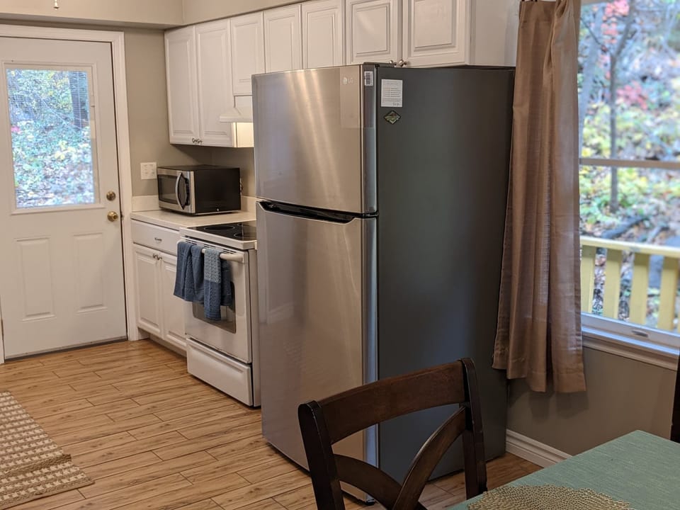 NEW Full size fridge on second level