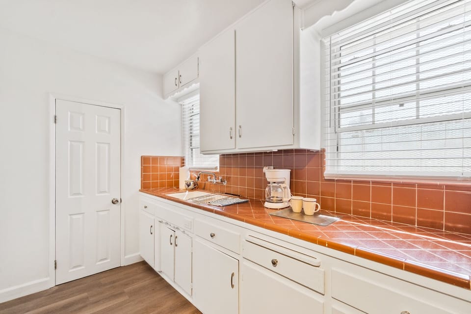 Plenty of counter space for food prep