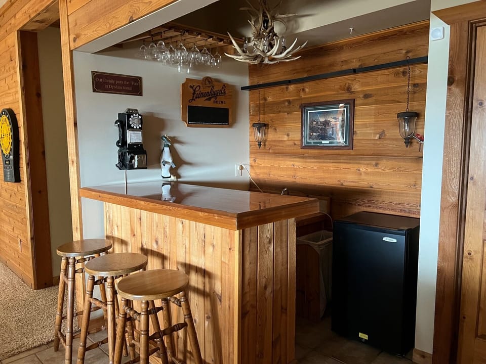 Downstairs bar